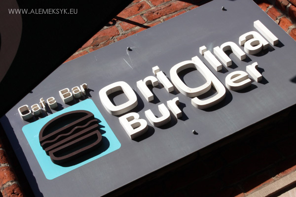 original-burger-szyld