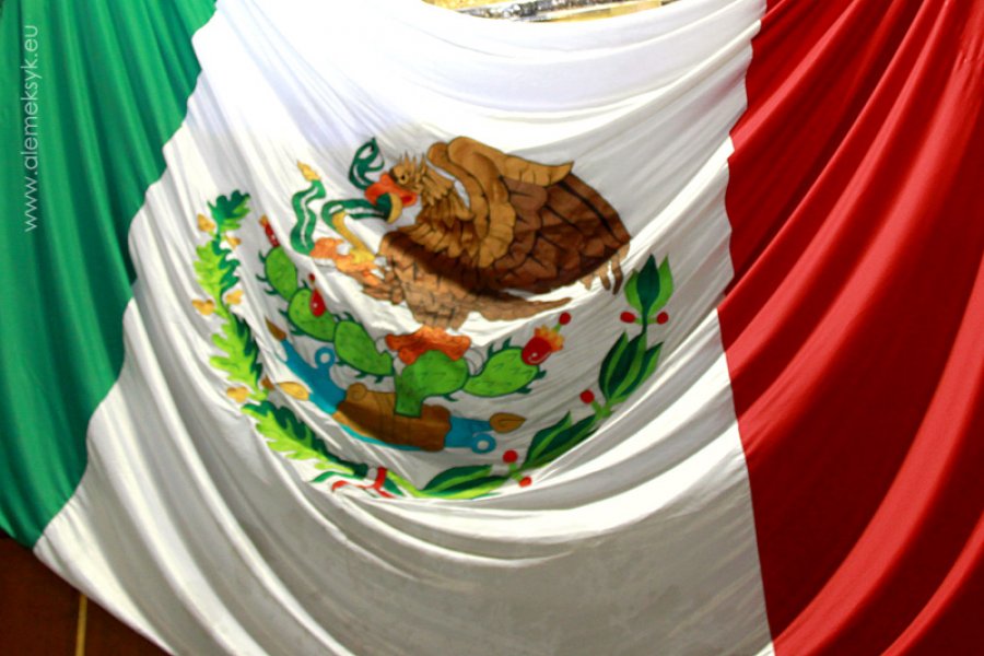 Dia de la bandera - Święto Flagi w Meksyku