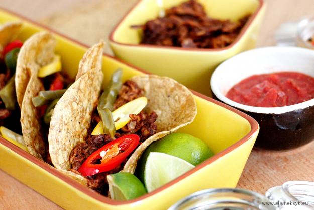 Tacos w sosie mole