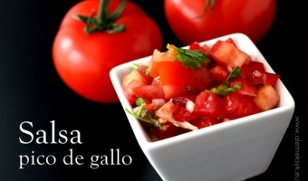 Salsa pomidorowa pico de gallo