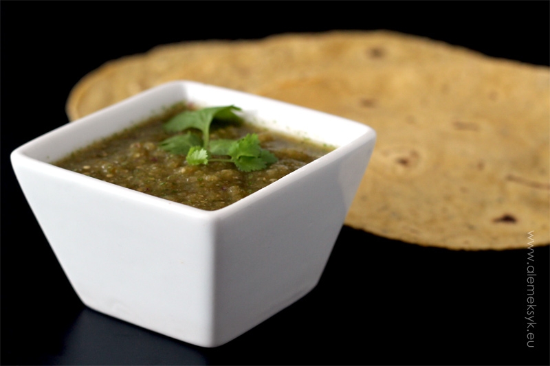 Salsa verde z tomatillos