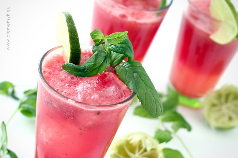 Agua fresca arbuzowa