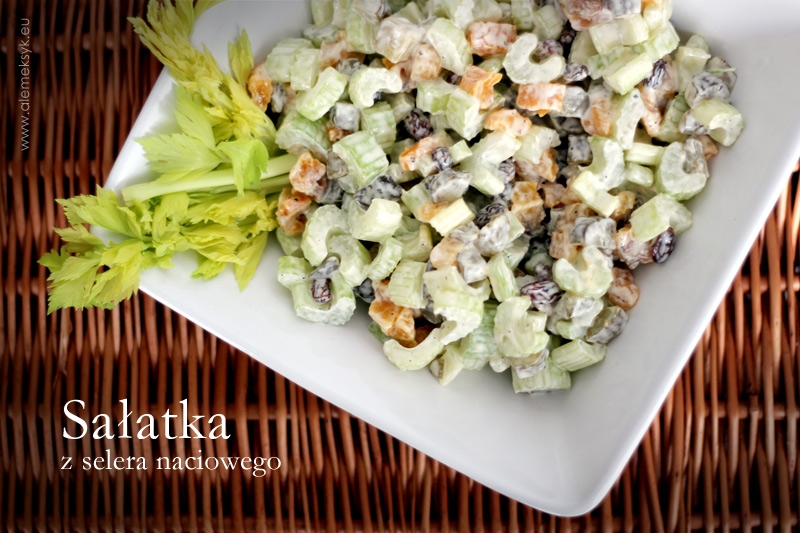 Sałatka z selerem naciowym