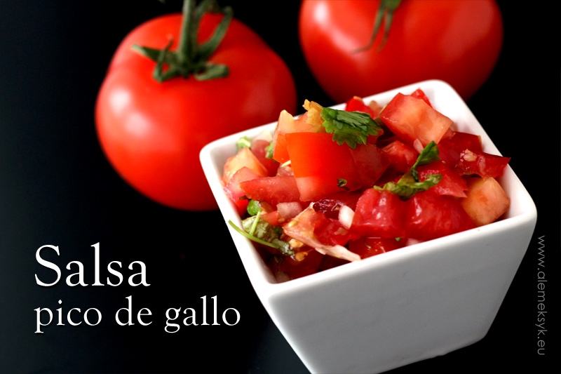 Salsa pomidorowa pico de gallo