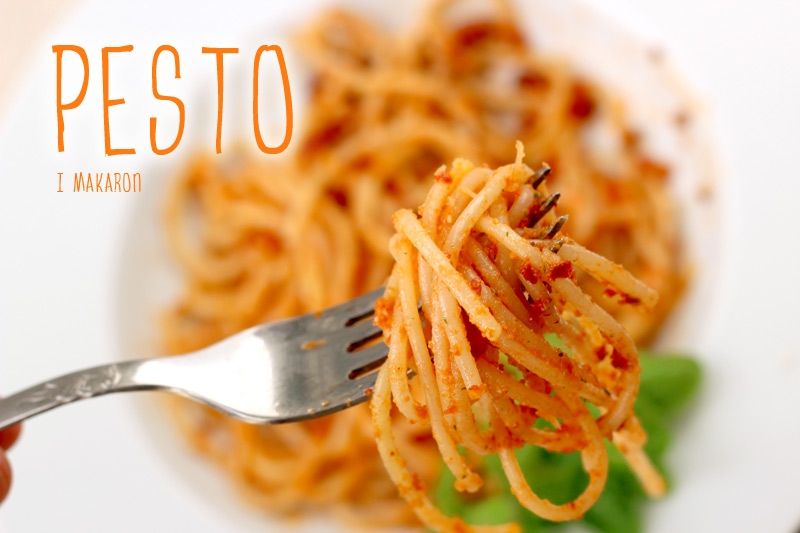 Czerwone pesto z suszonych pomidorów