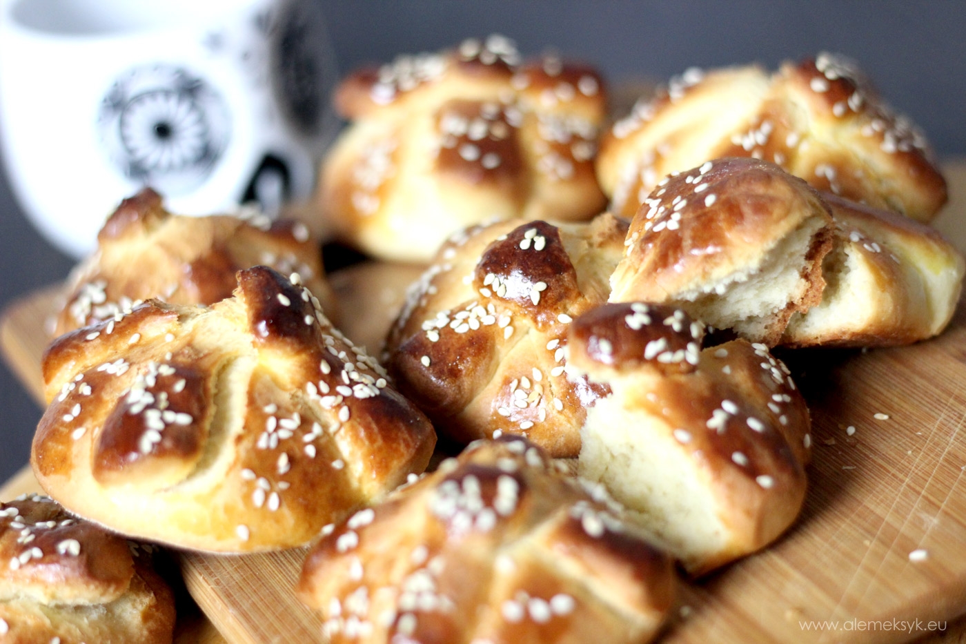Pan De Muerto – meksykańskie bułeczki