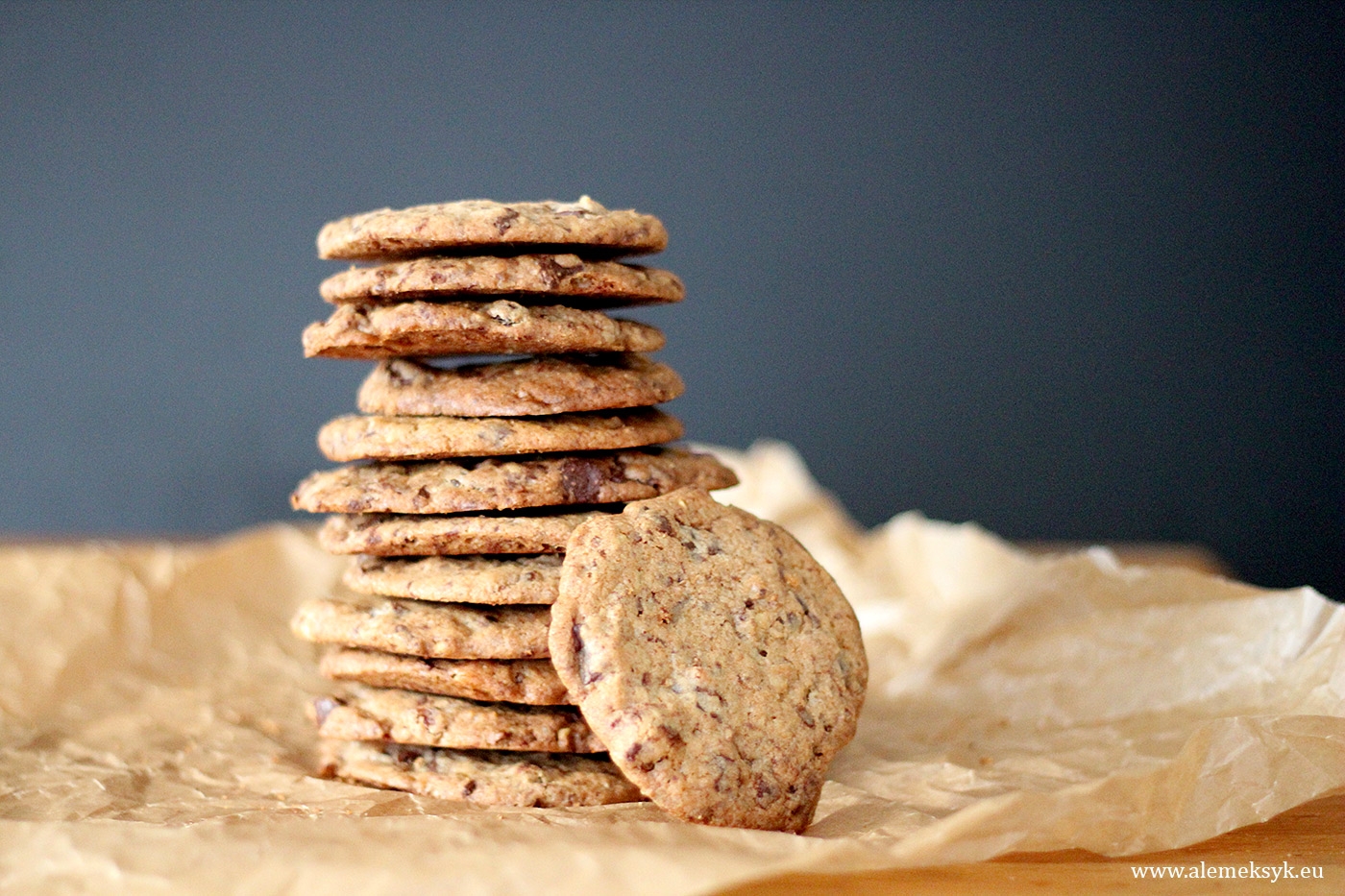 Ciasteczka amerykańskie z czekoladą i rodzynkami Jack Daniel’s