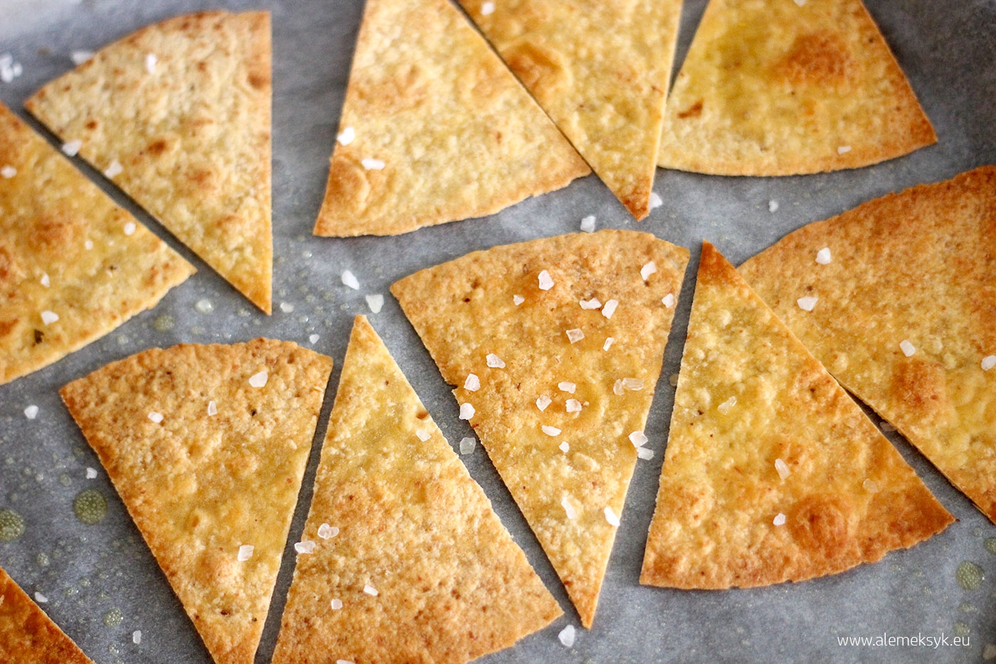 Jak zrobić pieczone chipsy z tortilli kukurydzianej?