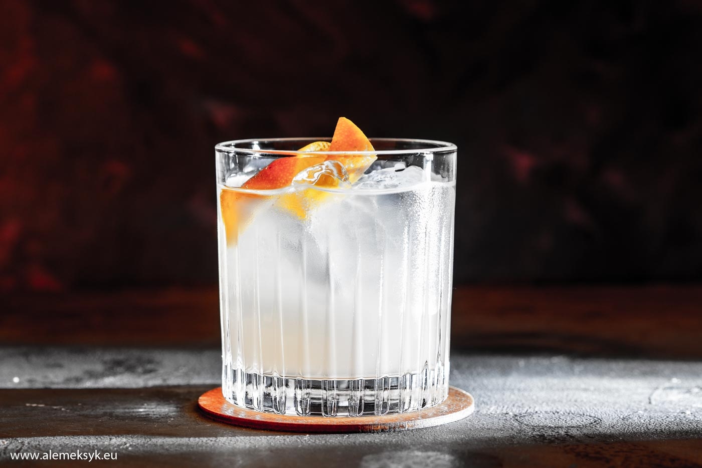 Shrub żurawiowy i gin – Drink cranberry martini smakujący lasem