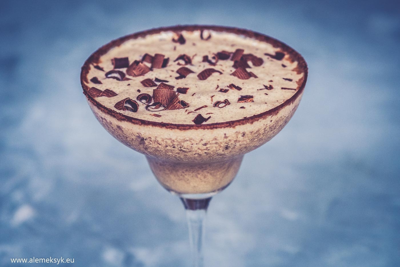 Margarita czekoladowa na bazie czekoladowo-kawowego likieru Chopin