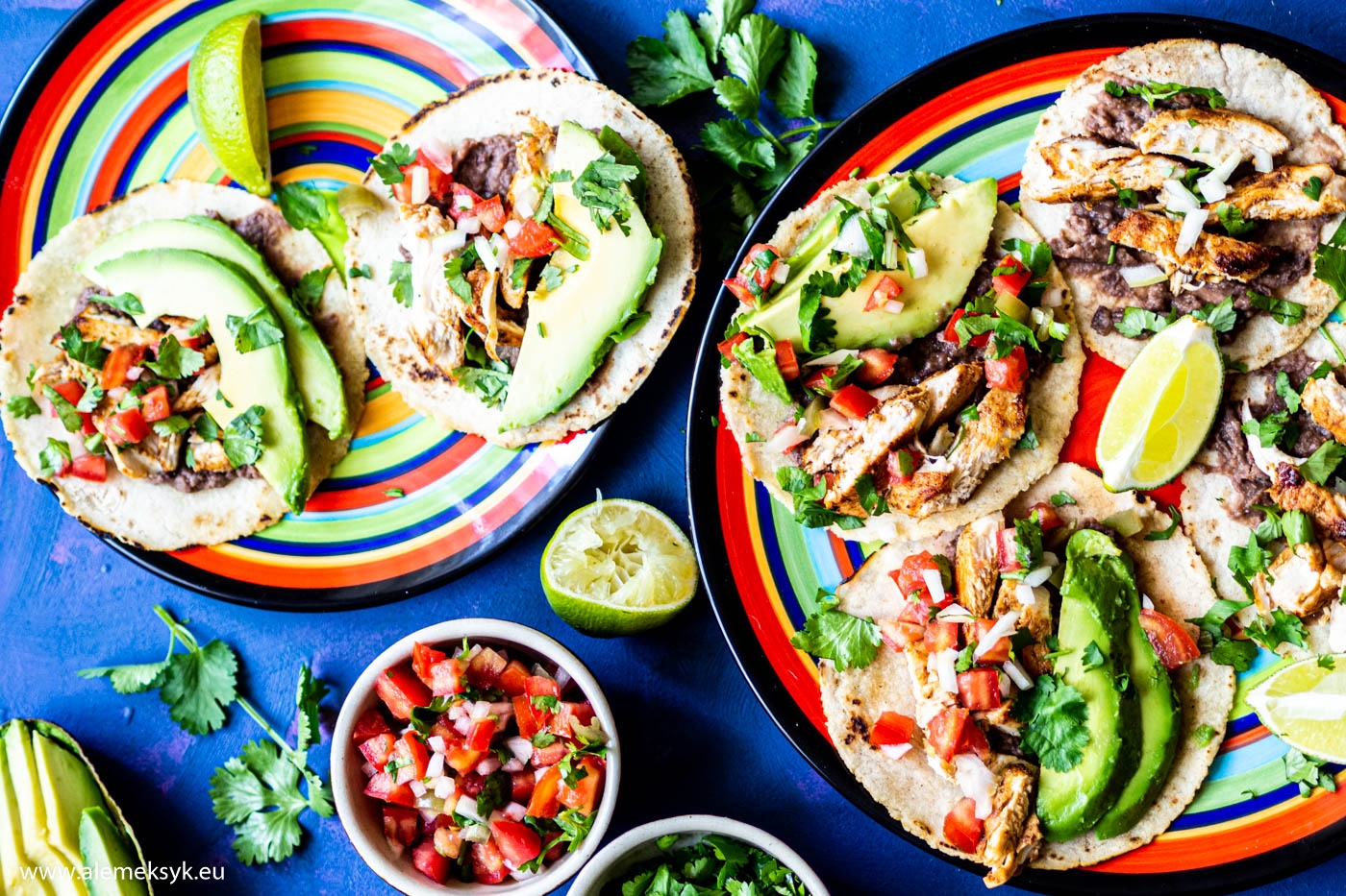 Tacos con pollo – łatwy i szybki przepis na tortillę z grillowaną piersią kurczaka