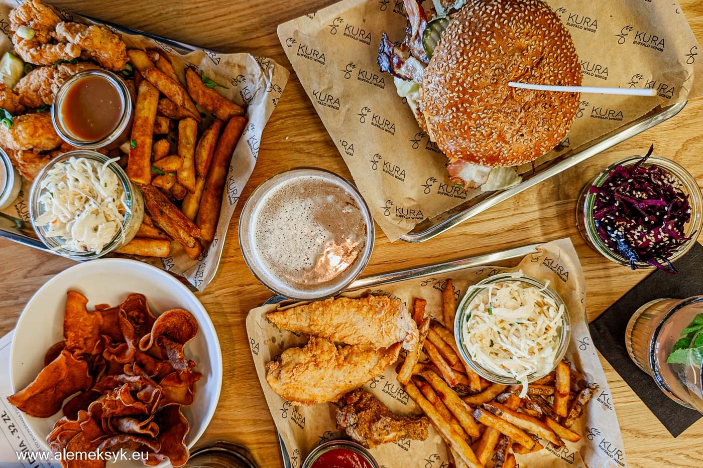 Restauracja KURA Buffalo Wings & Craft Beer – nowa miejscówka na Kasprzaka w Warszawie