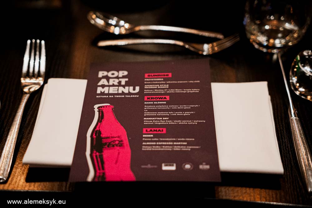 POP-ART na talerzu – kulinarna wystawa w restauracji NOKTO Radisson Collection