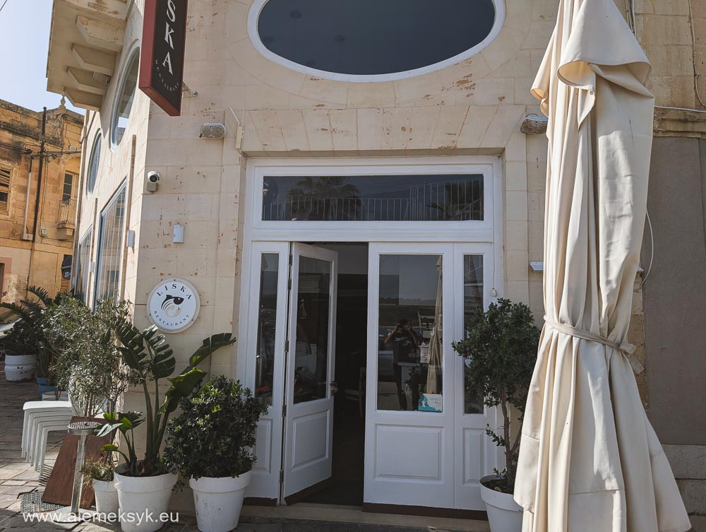 Gdzie zjeść na Malcie? Restauracja Liska w Marsaxlokk